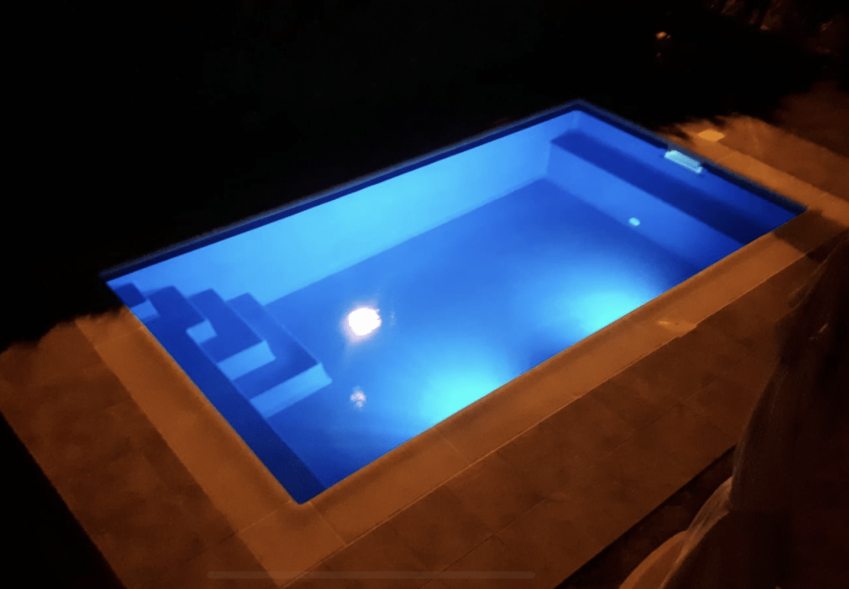 peninsula con iluminacion